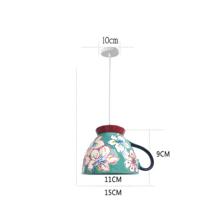 Suspension design en céramique avec éclairage LED G4 — LZ4X9P