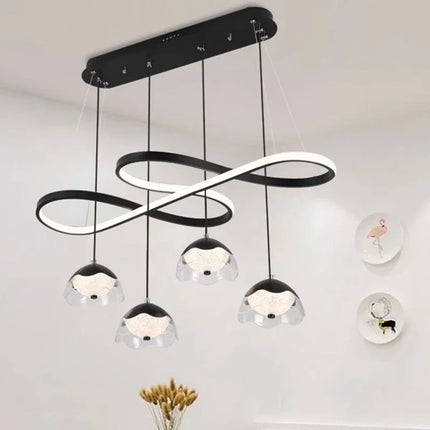 Lustre LED suspendu moderne pour éclairage intérieur décoratif — LZ4X9P2
