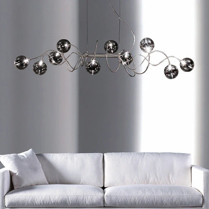 Lustre nordique en verre artistique pour décoration intérieure — LZ4R9T1