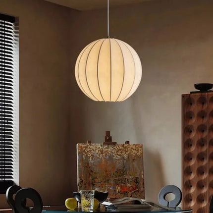 Suspension en soie au design wabi sabi nordique pour intérieur — LZ4X9M