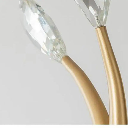 Lustre vintage en cristal pour éclairage intérieur élégant — LZ4X9P2