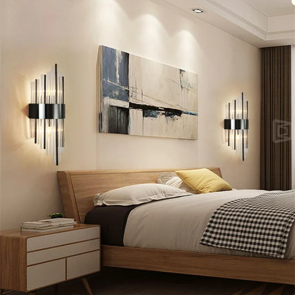 Applique murale en cristal pour éclairage moderne intérieur — LZ4X9T2