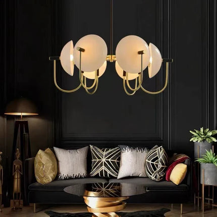 Lampe de chevet en verre au design médiéval minimaliste — LZ4P9XQ