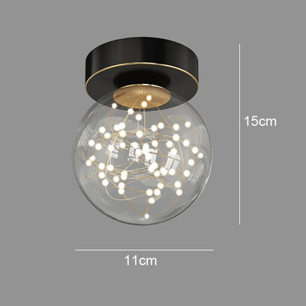 Plafonnier LED nordique pour salon, chambre et couloir — LZ4X9P2