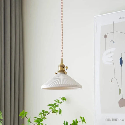 Lustre LED nordique style japonais luxe — LZ4X9P