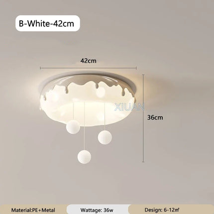 Lustre rond à bulles pour enfants avec protection des yeux — LZ4P9XQ