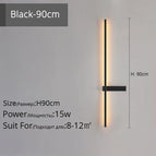 Gauche Noir 90cm / Trois couleurs