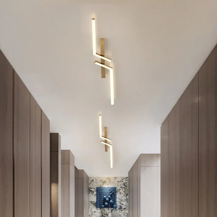 Plafonnier LED à lignes modernes pour salon et bureau — LZ4X9T1