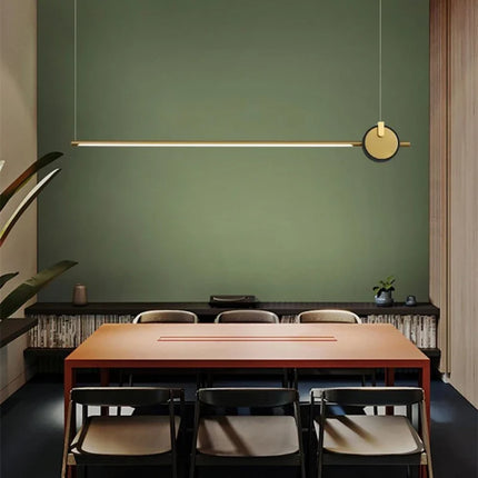 Lustre minimaliste en acrylique pour bureau et espace de travail — LZ4G7XQ