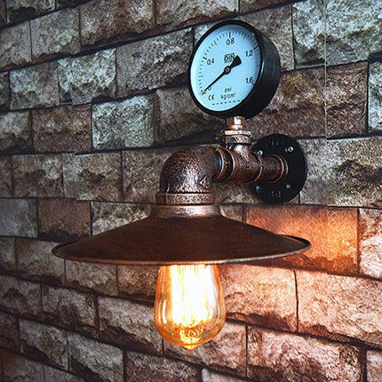 Applique murale vintage style steampunk design industriel à tuyau d'eau — LZ4P9XQ