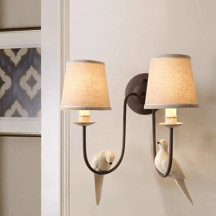 Suspension vintage design oiseau pour café et restaurant — LZ4X9T