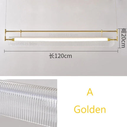 Suspension LED moderne minimaliste en acrylique italien — LZ4X9M