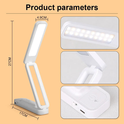 Lampe de bureau tactile pliable à intensité variable avec télécommande — LZ4X9P