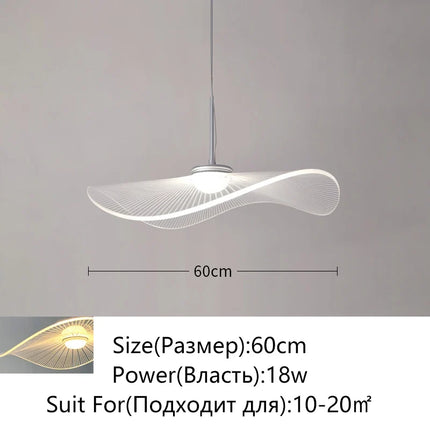 Lustre suspension LED moderne forme lotus pour restaurant — LZ4X9T2
