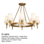 8 lumières