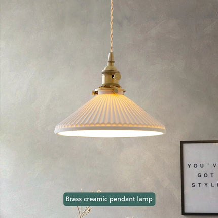 Suspension japonaise traditionnelle en céramique style nordique — LZ4G7T9