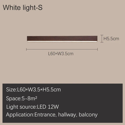 Plafonnier barre LED design