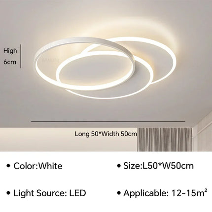 lustre moderne simple pour décoration intérieure lumineuse