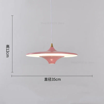 suspension led modernes simples et créatives nordiques