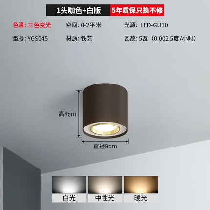Spot encastrable double tête pour éclairage intérieur — LZ4X9M