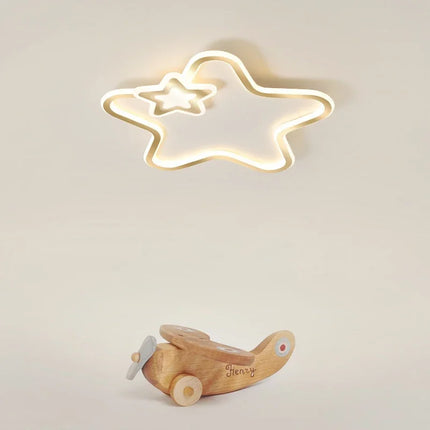 Plafonnier LED moderne en forme d’étoile pour intérieur — LZ4X9J