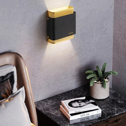 Applique murale LED en fer style américain pour intérieur moderne — LZ4XJ9