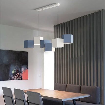 Lustre suspension nordique design prisme hexagonal simple — LZ4X9T1