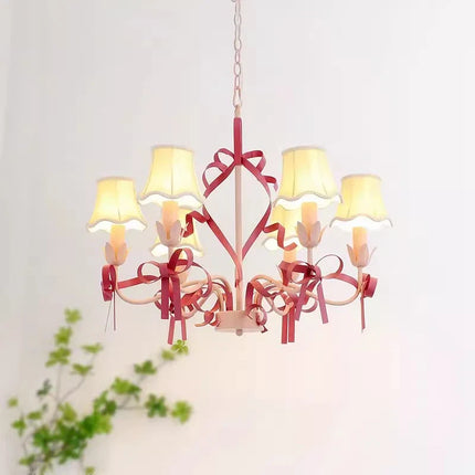 Lustre princesse rose pour chambre d’enfant — LZ4X9T2