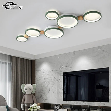 Lustre LED nordique pour salon, café, balcon et vestiaire — LZ4X9T2