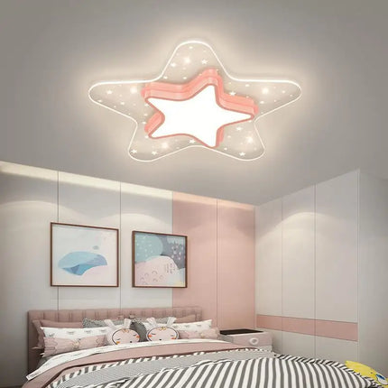 Plafonnier ciel étoilé pour chambre enfant ambiance nordique chaleureuse — LZ4Q7X