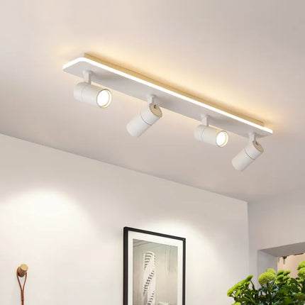 Plafonnier spot LED noir au design moderne — LZ4T9QJ2
