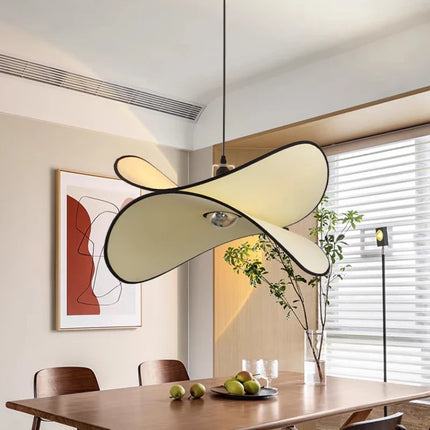 Lustre rétro en tissu style wabi-sabi pour intérieur — LZ4X9P2