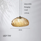 20 cm Ambre / Intensité variable