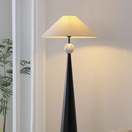 Lampadaire design rétro japonais wabi-sabi zen décoratif moderne — LZ4X9M2