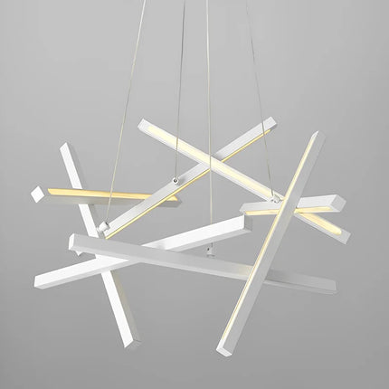 Suspension LED créative en métal style nordique branche — LZ4P9XQ