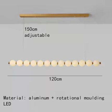 Lustre suspension acrylique pour cuisine, bar et magasin — LZ4X7Q9T