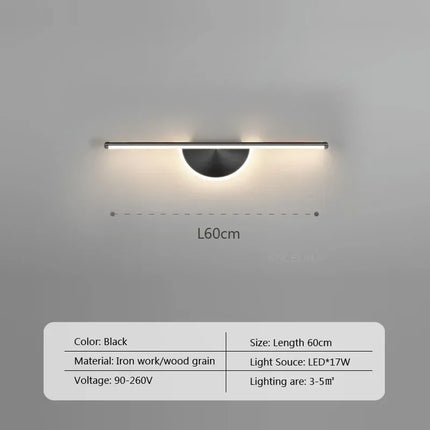 Applique murale LED moderne