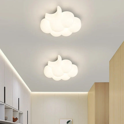 Applique murale nuage blanche au design moderne et chaleureux — LZ4X9T2