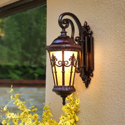 Applique murale extérieure étanche style rétro européen pour jardin et balcon — LZ4G7Q2