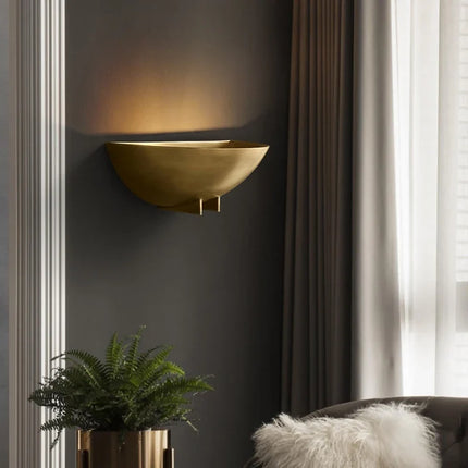 Lampe de chevet en cuivre pour intérieur élégant haut de gamme — LZ4X9P2