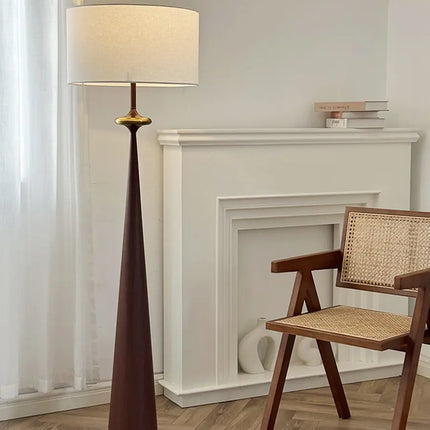 Lampadaire design japonais minimaliste en fer pour intérieur — LZ4X9Q2B