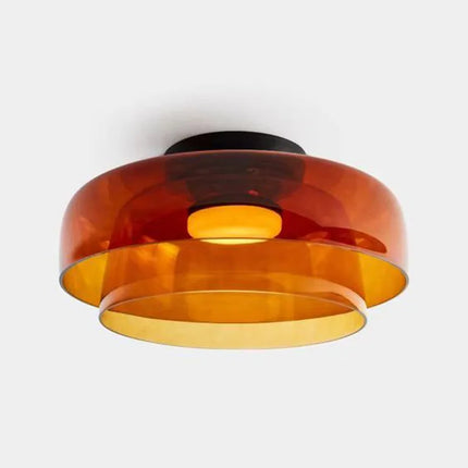 Plafonnier LED design nordique en verre bol simple — LZ4X9J2
