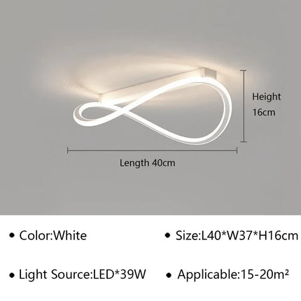 Lustre LED décoratif moderne pour intérieur — LZ4X9P2