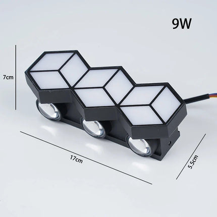 Applique murale LED étanche pour intérieur et extérieur, design moderne — LZ4X9P