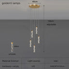 Lampes dorées 5 / Lumière neutre