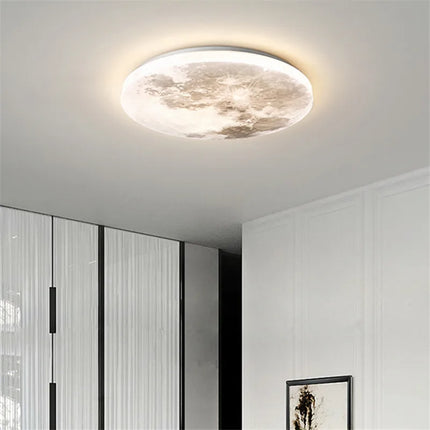 Plafonnier créatif en forme de lune pour ambiance romantique en chambre — LZ4G7X2