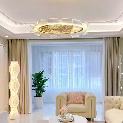 Suspension en acrylique au design moderne pour intérieur élégant et romantique — LZ4X9P