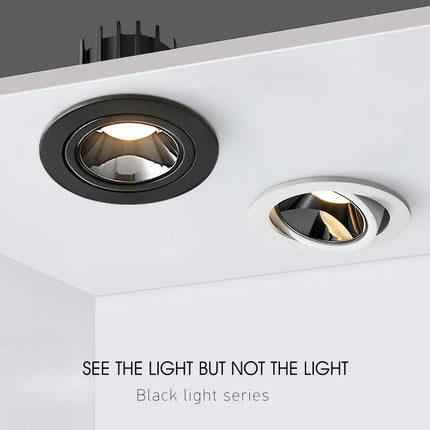Spot LED encastré antireflet dimmable pour éclairage intérieur — LZ4G7M9