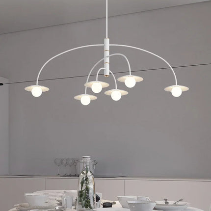 Lustre en verre artistique pour décoration intérieure créative — LZ4P9XQ