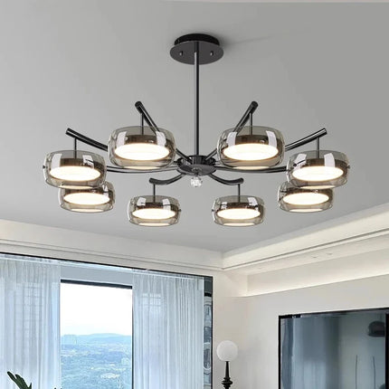 Lustre suspension décoratif pour éclairage intérieur salon — LZ4X9P2